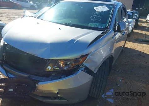 2014 Honda Odyssey Ex-L из США, поврежденный, VIN 5FNRL5H69EB040879